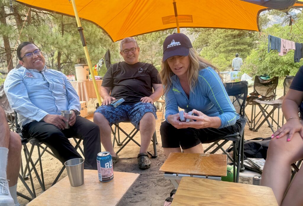 Play games at camp | Lisa McShane