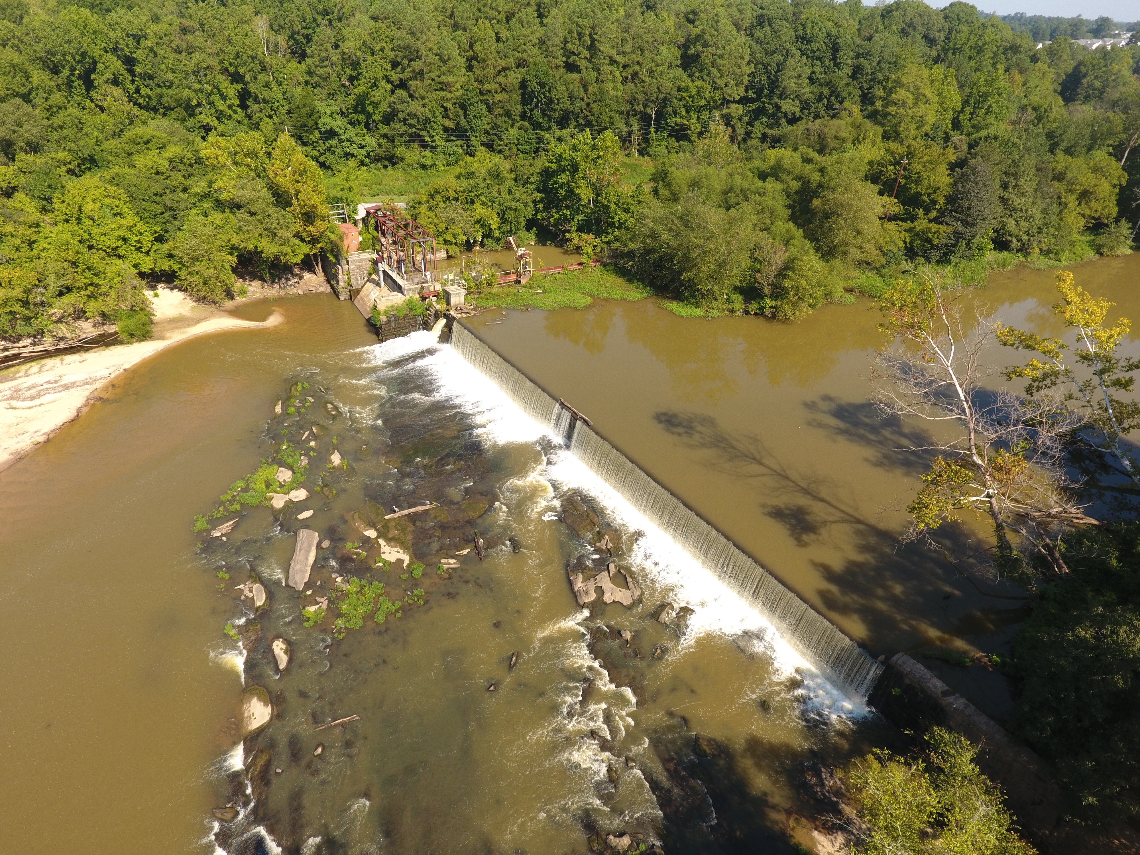 Former Milburnie Dam, Neuse River, North Carolina | Restoration Systems