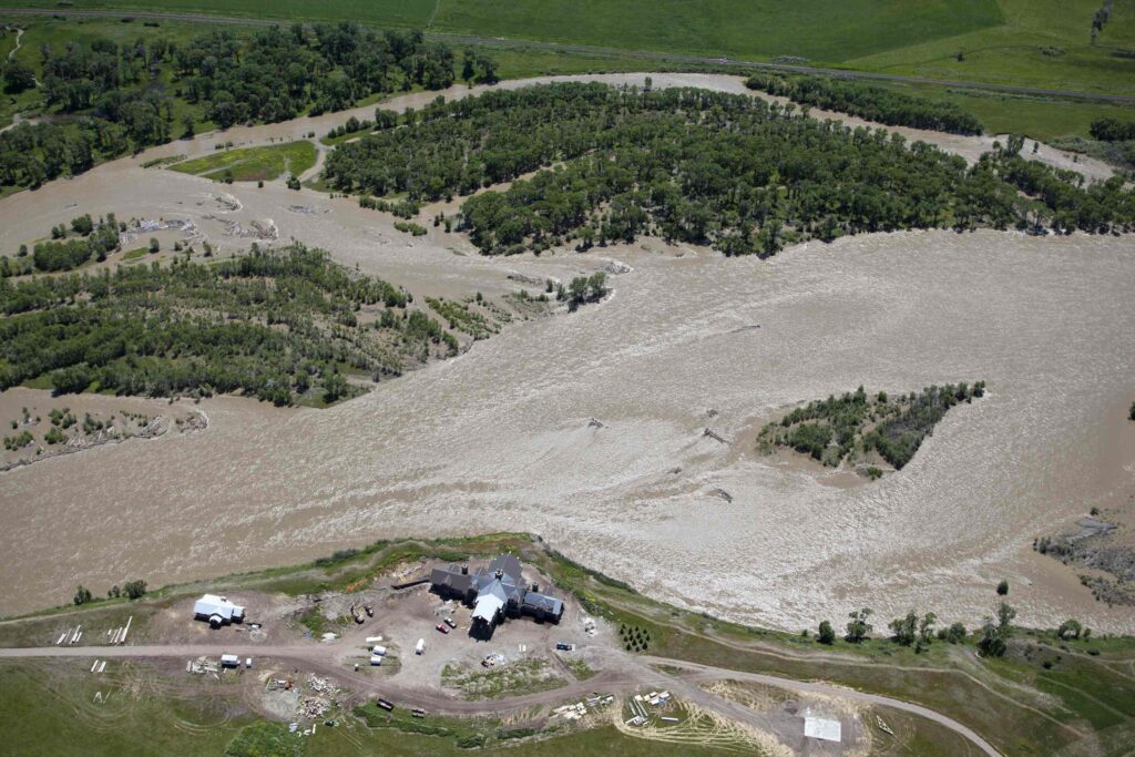 Upper Yellowstone River, Wyoming | Kestrel Aerial Services